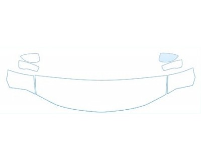 2006 DODGE CHARGER DAYTONA-RT  Hood Fender Mirror Kit - PRECUT PPF CLEAR BRA WRAP