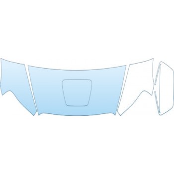 PAINT PROTECTION KIT - 2005 DODGE RAM SRT10 HOOD FENDER KIT - PRECUT PPF CLEAR BRA WRAP