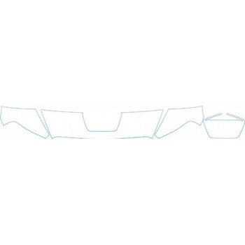 PAINT PROTECTION KIT - 2005 DODGE RAM SRT10 HOOD FENDER KIT - PRECUT PPF CLEAR BRA WRAP