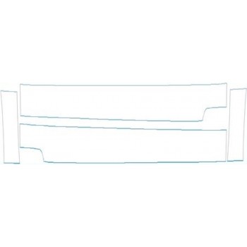 PAINT PROTECTION KIT - 2010 DODGE CALIBER SRT4  ROCKERS KIT - PRECUT PPF CLEAR BRA WRAP