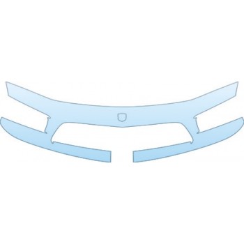 2009 DODGE CHARGER SRT8  Upper Bumper Kit