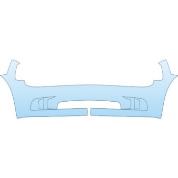 PAINT PROTECTION KIT - 2006 DODGE CHARGER SRT8 LOWER BUMPER KIT - PRECUT PPF CLEAR BRA WRAP