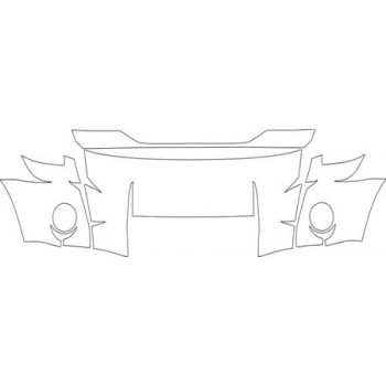 2011 DODGE NITRO SLT  Upper Bumper Kit