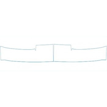 PAINT PROTECTION KIT - 2009 DODGE NITRO SLT LOWER BUMPER KIT - PRECUT PPF CLEAR BRA WRAP