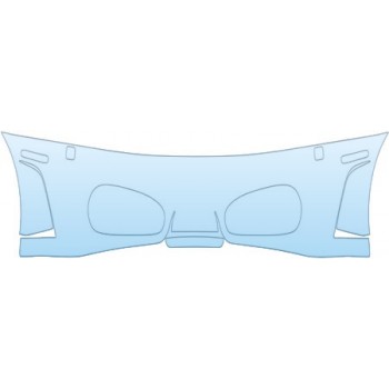 PAINT PROTECTION KIT - 2009 FERRARI F430 CONVERTIBLE BUMPER KIT - PRECUT PPF CLEAR BRA WRAP