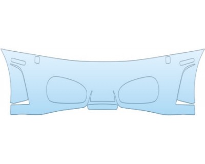 PAINT PROTECTION KIT - 2009 FERRARI F430 CONVERTIBLE BUMPER KIT - PRECUT PPF CLEAR BRA WRAP