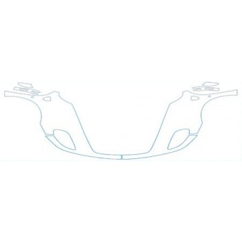 PAINT PROTECTION KIT - 2009 FERRARI F430 COUPE FULL FENDERS MIRRORS KIT - PRECUT PPF CLEAR BRA WRAP