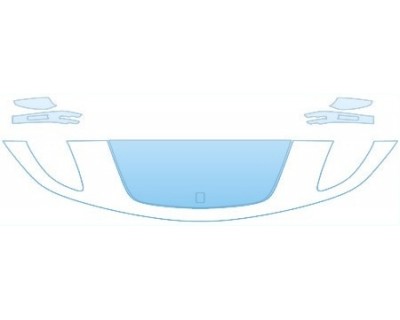 2009 FERRARI F430 CONVERTIBLE  Hood Fender Mirror Kit - PRECUT PPF CLEAR BRA WRAP