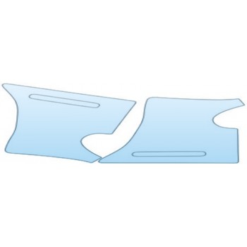 PAINT PROTECTION KIT - 2009 FERRARI F430 CONVERTIBLE SPLASH KIT - PRECUT PPF CLEAR BRA WRAP