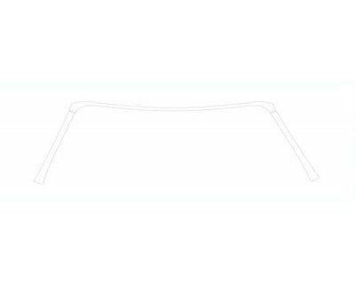 PAINT PROTECTION KIT - 2009 FERRARI F430 CONVERTIBLE ROOF A-PILLAR KIT - PRECUT PPF CLEAR BRA WRAP
