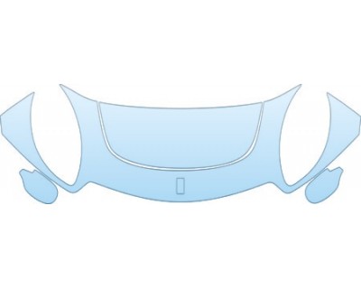 2009 FERRARI 612 SCAGLIETTI GTB  Hood Fender Mirror Kit - PRECUT PPF CLEAR BRA WRAP