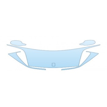 2005 FERRARI 575F SUPER AMERICA BASE  Hood Fender Mirror Kit - PRECUT PPF CLEAR BRA WRAP