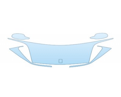 2005 FERRARI 575F SUPER AMERICA BASE  Hood Fender Mirror Kit - PRECUT PPF CLEAR BRA WRAP