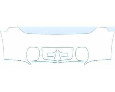 PAINT PROTECTION KIT - 2005 FORD MUSTANG COBRA BUMPER KIT - PRECUT PPF CLEAR BRA WRAP