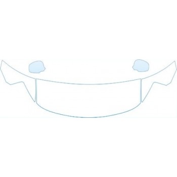 PAINT PROTECTION KIT - 2005 FORD MUSTANG COBRA HOOD FENDER MIRROR KIT - PRECUT PPF CLEAR BRA WRAP