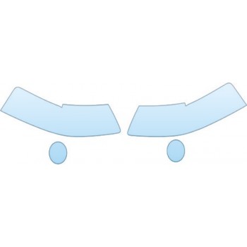 2004 FORD MUSTANG COBRA  Headlights Kit - PRECUT PPF CLEAR BRA WRAP
