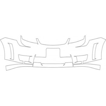 2005 FORD FOCUS SPORT  Bumper With Plate Cut Out Kit