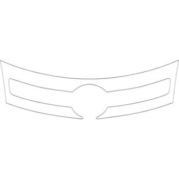 2008 FORD FOCUS COUPE SES Grille Kit