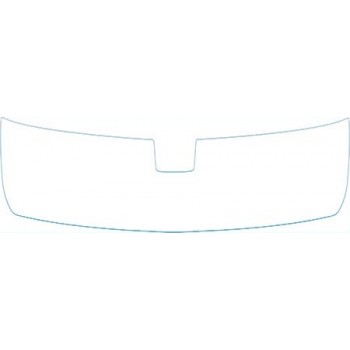 PAINT PROTECTION KIT - 2010 FORD FOCUS SEDAN S REAR BUMPER DECK KIT - PRECUT PPF CLEAR BRA WRAP