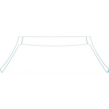 PAINT PROTECTION KIT - 2010 FORD FOCUS COUPE S ROOF A-PILLAR KIT - PRECUT PPF CLEAR BRA WRAP