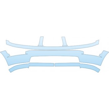 PAINT PROTECTION KIT - 2009 FORD MUSTANG GT GT BUMPER KIT - PRECUT PPF CLEAR BRA WRAP