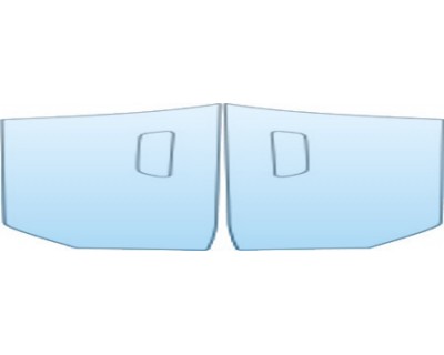 PAINT PROTECTION KIT - 2010 FORD MUSTANG GT CONVERTIBLE SPLASH KIT - PRECUT PPF CLEAR BRA WRAP