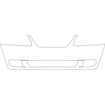 2001 FORD MUSTANG  BUMPER