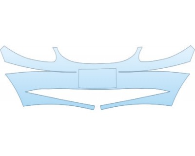 PAINT PROTECTION KIT - 2000 FORD TAURUS BUMPER KIT - PRECUT PPF CLEAR BRA WRAP