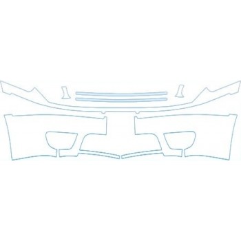 PAINT PROTECTION KIT - 2005 FORD TAURUS V6 BUMPER KIT - PRECUT PPF CLEAR BRA WRAP