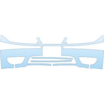 PAINT PROTECTION KIT - 2006 FORD TAURUS XLT BUMPER KIT - PRECUT PPF CLEAR BRA WRAP