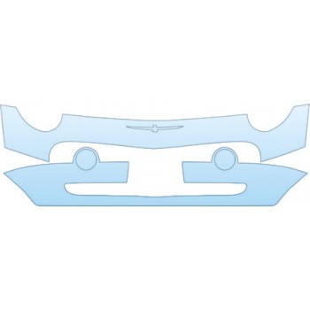 PAINT PROTECTION KIT - 2005 FORD THUNDERBIRD V6 BUMPER KIT - PRECUT PPF CLEAR BRA WRAP