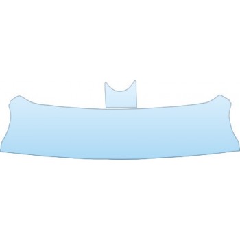 PAINT PROTECTION KIT - 2002 FORD THUNDERBIRD REAR BUMPER DECK AND GAS FILL KIT - PRECUT PPF CLEAR BRA WRAP