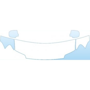 2007 FORD ESCAPE BASE  Hood Fender Mirror Kit - PRECUT PPF CLEAR BRA WRAP