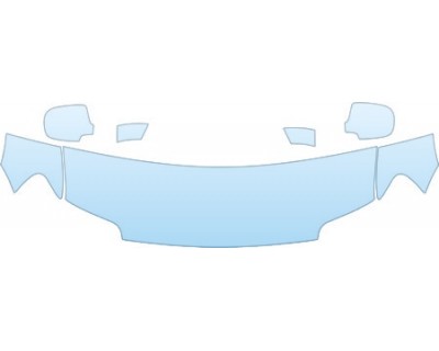 2006 FORD ESCAPE BASE  Hood Fender Mirror With Fender Flair Kit - PRECUT PPF CLEAR BRA WRAP