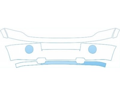 PAINT PROTECTION KIT - 2011 FORD EXPEDITION EDDIE BAUER BASE BUMPER KIT - PRECUT PPF CLEAR BRA WRAP