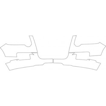 2008 FORD EXPLORER EDDIE BAUER  Bumper (with Plate Cut-out) Kit