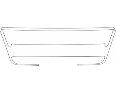 2010 FORD EXPLORER SPORT-TRAC XLS Chrome Grille (with Plate Cut-out) Kit