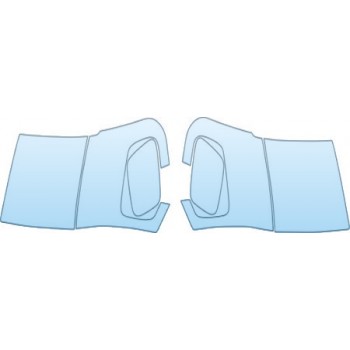 2001 FORD EXPLORER SPORTTRAC  HEADLIGHTS - PRECUT PPF CLEAR BRA WRAP