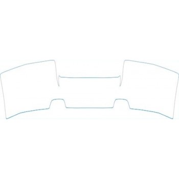 PAINT PROTECTION KIT - 2005 FORD F-150 BASE BUMPER LOWER KIT - PRECUT PPF CLEAR BRA WRAP