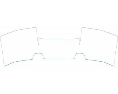 PAINT PROTECTION KIT - 2005 FORD F-150 BASE BUMPER LOWER KIT - PRECUT PPF CLEAR BRA WRAP