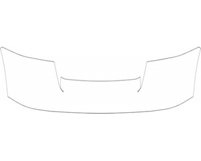 2005 FORD F-150 BASE  Upper Bumper With Flare Kit
