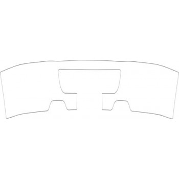 2008 FORD F-150 BASE  Lower Bumper With Plate Cut Out Kit