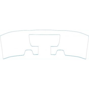 PAINT PROTECTION KIT - 2008 FORD F-150 BASE LOWER BUMPER WITH PLATE CUT OUT KIT - PRECUT PPF CLEAR BRA WRAP