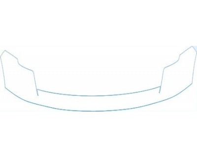 PAINT PROTECTION KIT - 2011 FORD F-150 LARIAT REGULAR CAB UPPER BUMPER KIT - PRECUT PPF CLEAR BRA WRAP