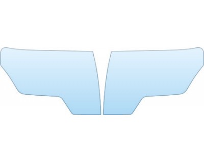 PAINT PROTECTION KIT - 2011 FORD F-150 LARIAT REGULAR CAB HEADLIGHT KIT - PRECUT PPF CLEAR BRA WRAP