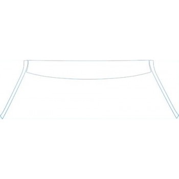 PAINT PROTECTION KIT - 2011 FORD F-150 KING-RANCH SUPER CAB ROOF A-PILLAR KIT - PRECUT PPF CLEAR BRA WRAP