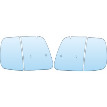 2002 FORD F-150  HEADLIGHTS - PRECUT PPF CLEAR BRA WRAP