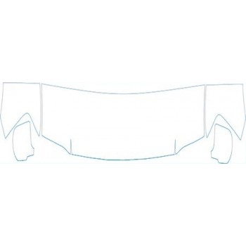 PAINT PROTECTION KIT - 2003 FORD RANGER EDGE HOOD AND FENDER KIT - 4X4 - PRECUT PPF CLEAR BRA WRAP