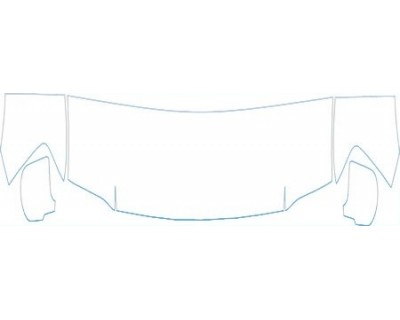 PAINT PROTECTION KIT - 2003 FORD RANGER EDGE HOOD AND FENDER KIT - 4X4 - PRECUT PPF CLEAR BRA WRAP