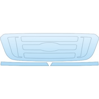 PAINT PROTECTION KIT - 2008 FORD RANGER XL GRILLE KIT - PRECUT PPF CLEAR BRA WRAP